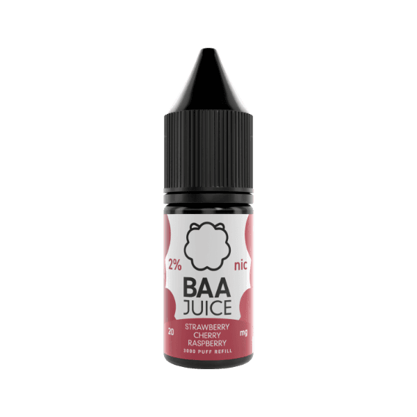 Baa Juice Strawberry Cherry Raspberry