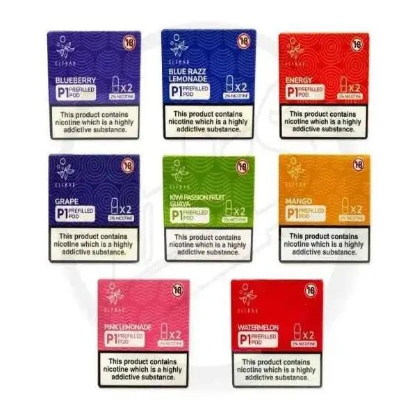 Elf Bar Mate 500 Pods - prefilled P1 Pods selbyvapes Elf Bar Mate 500 Pods - prefilled P1 Pods selbyvapes