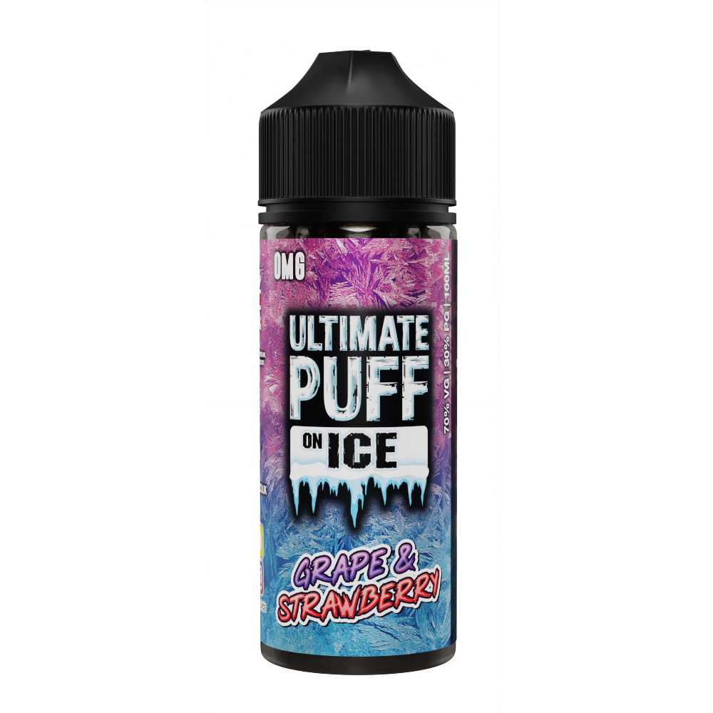 Grape and Strawberry Ultimate Puff On Ice Shortfill E-liquid