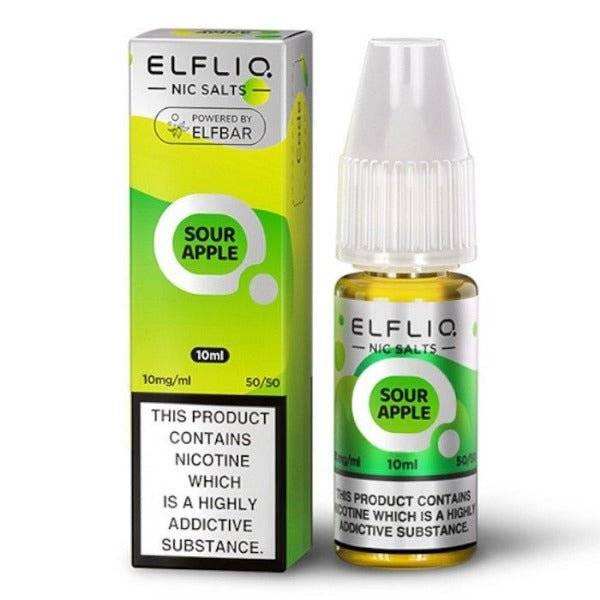 sour apple Elfliq nic salts