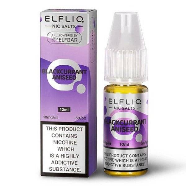 blackcurrant aniseed elfliq nic salts