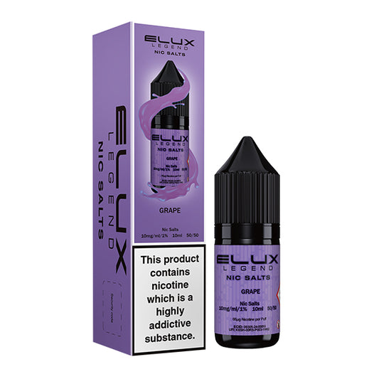 Grape Elux Legend Nic Salts