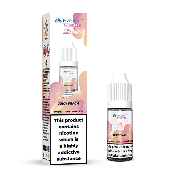 Juicy Peach Hayati Pro Max Nic Salts