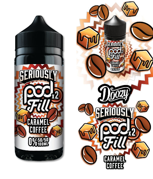 Seriously Pod Fill x2 Caramel Coffee