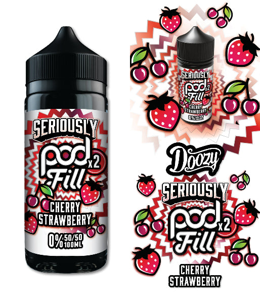 Seriously Pod Fill x2 Cherry Strawberry