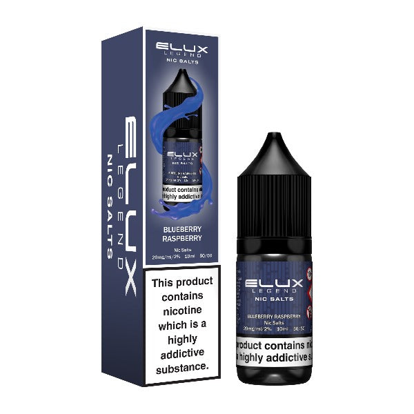 Blueberry Raspberry Elux Legend Nic Salts