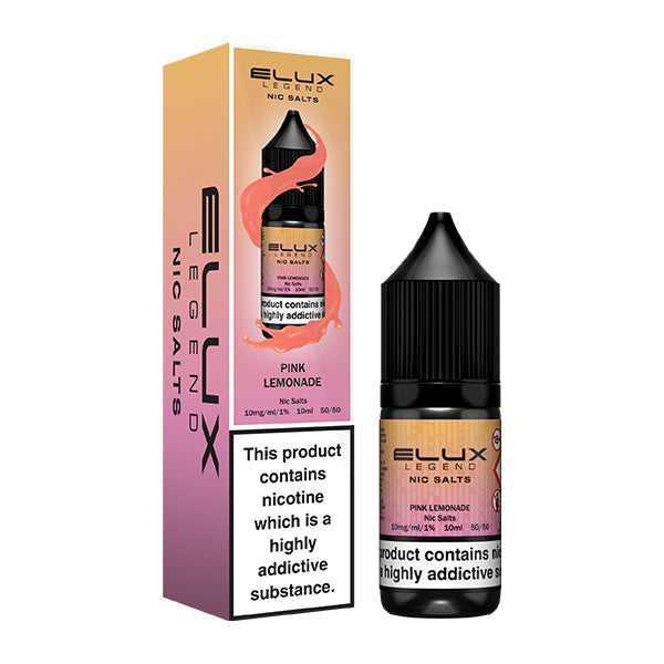 Pink Lemonade Elux Legend Nic Salts