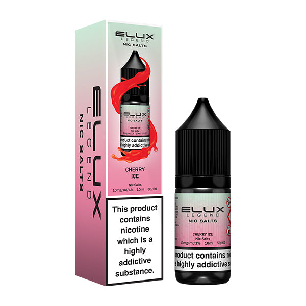 Cherry Ice Elux Legends Nic Salts