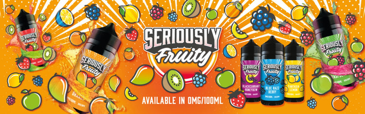 Seriously Fruity E-Liquid Banner