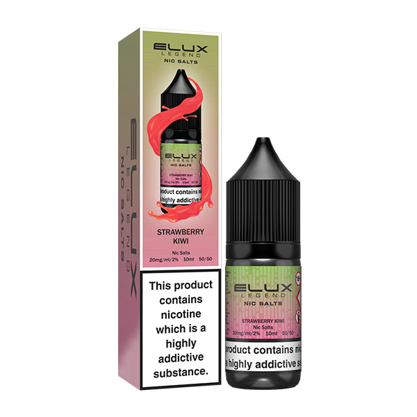 Strawberry Kiwi Elux Lengend Nic Salts