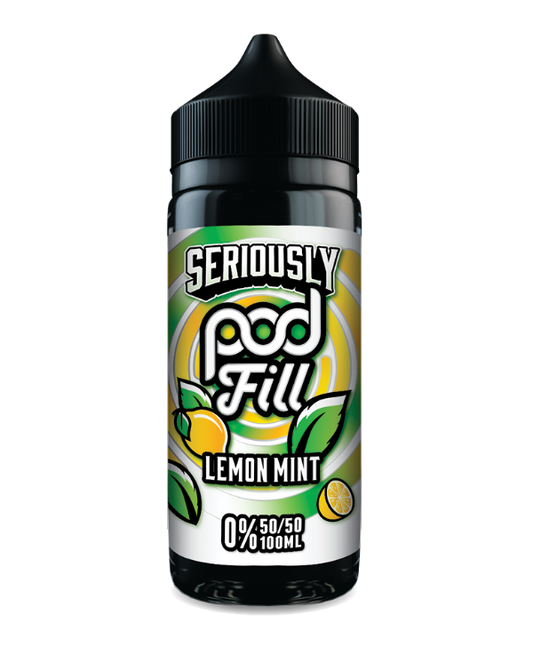 Lemon Mint Seriously Pod Fill 100ml