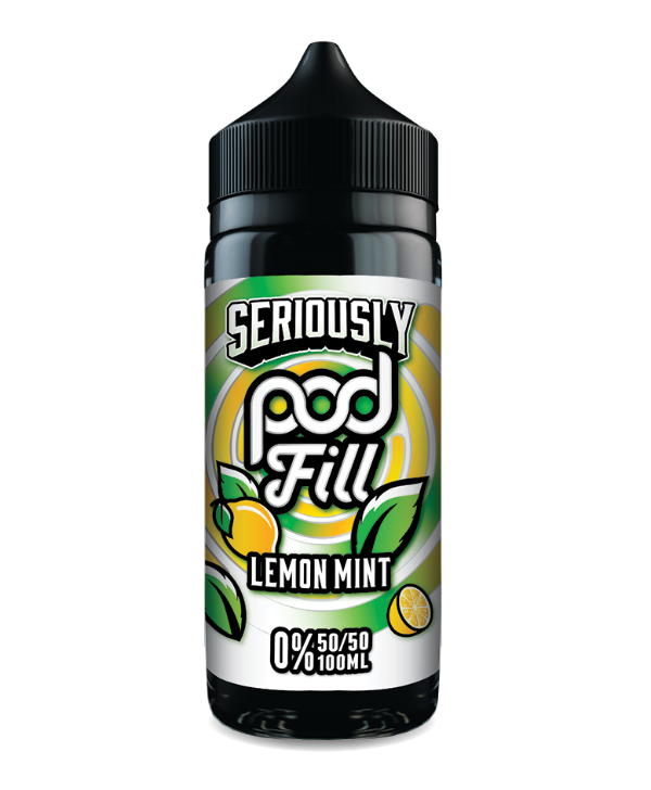 Lemon Mint Seriously Pod Fill 100ml