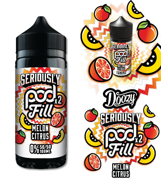 seriously Pod Fill x2 Melon Citrus