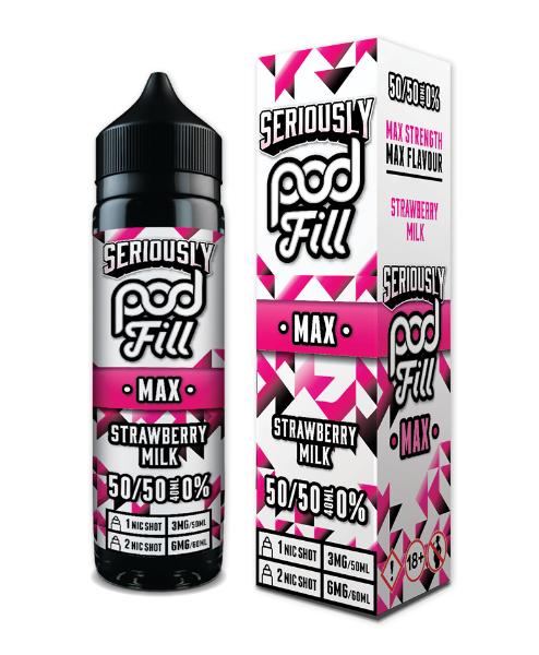 Seriously Pod Fill Max E-liquid: 40ml Shortfill E-liquid | Doozy Vape Co selbyvapes Seriously Pod Fill Max E-liquid: 40ml Shortfill E-liquid | Doozy Vape Co selbyvapes