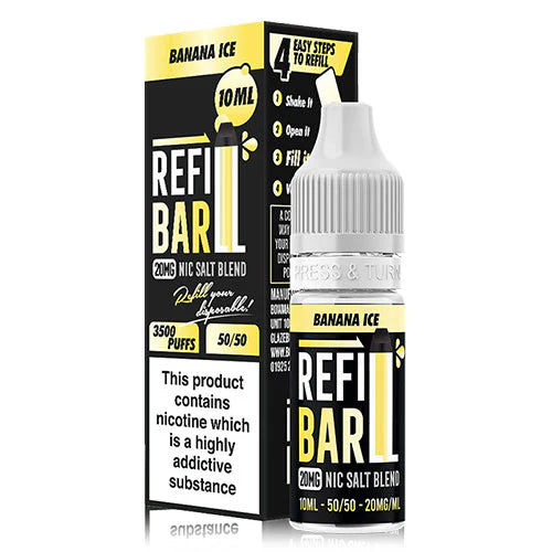 Banana Ice Refill Bar Salt