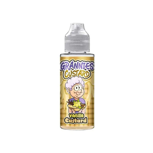 Vanilla Custard Grannies Custard E-liquid Shortfill