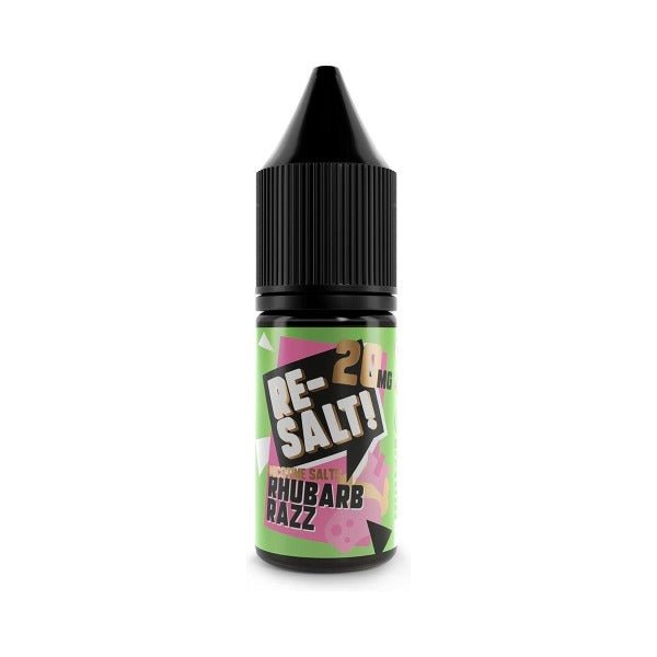 Rhubarb Razz Nic Salt E-liquid By Re-Salt